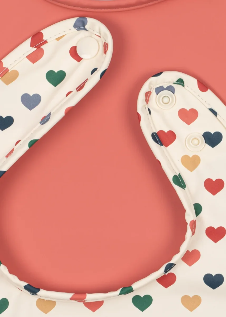 2er PACK LÄTZCHEN – coeur colore/faded rose