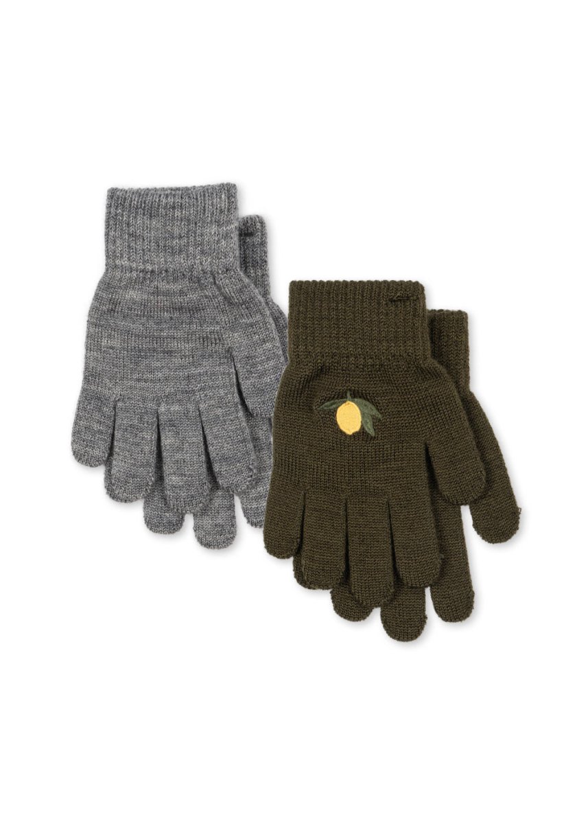 2 PACK FILLA GLOVES – kombu green